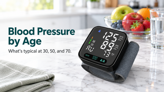 Blood Pressure by Age : What’s Typical at 30, 50, and 70