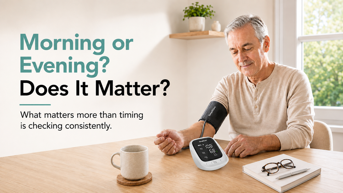 Morning vs Evening Blood Pressure Monitoring : Does Timing Matter?