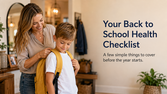 Back to School Health Checklist : What to Cover Before the Year Starts