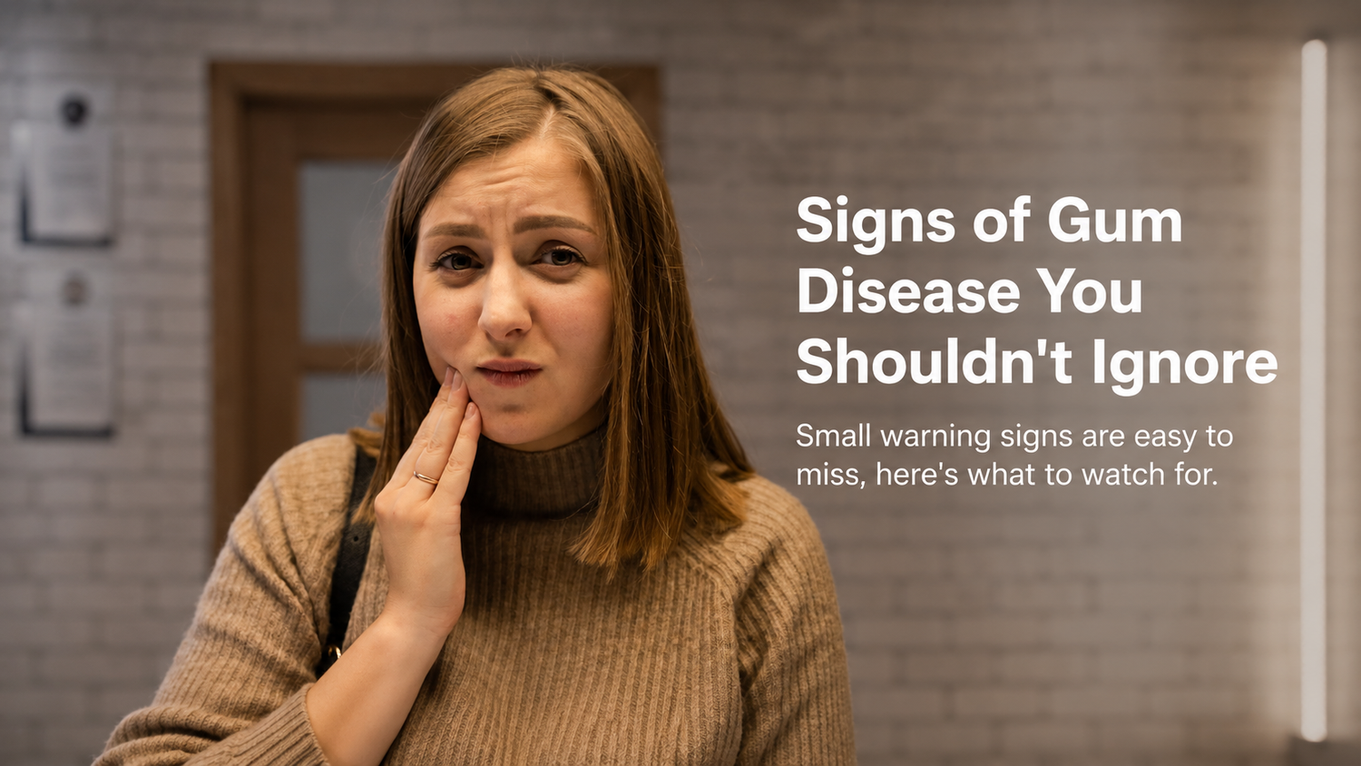 Signs of Gum Disease You Shouldn't Ignore