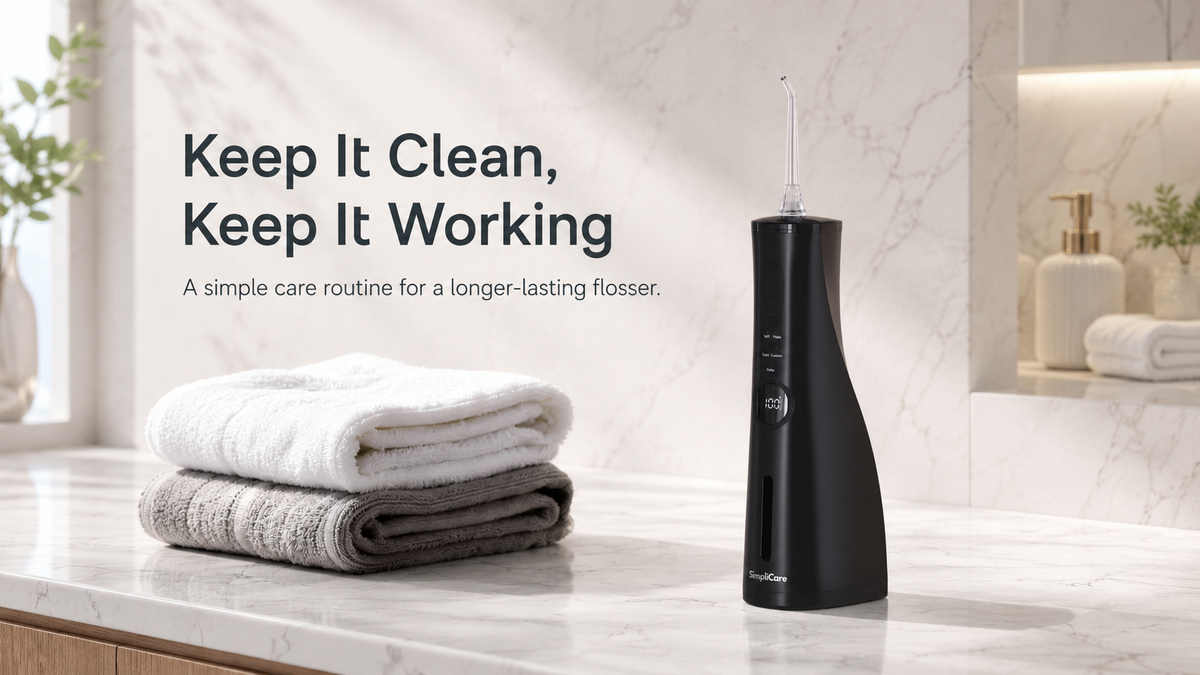 Water Flosser Care and Maintenance Guide