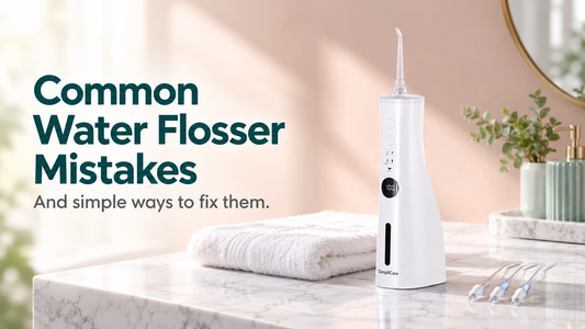 Common Water Flosser Mistakes and How to Fix Them