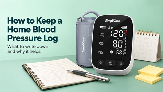 What to Write in a Home Blood Pressure Log (and Why It Helps)