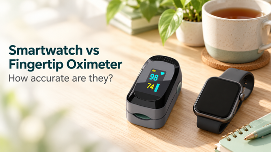 Smartwatch vs Fingertip Oximeter : How Accurate Are They?