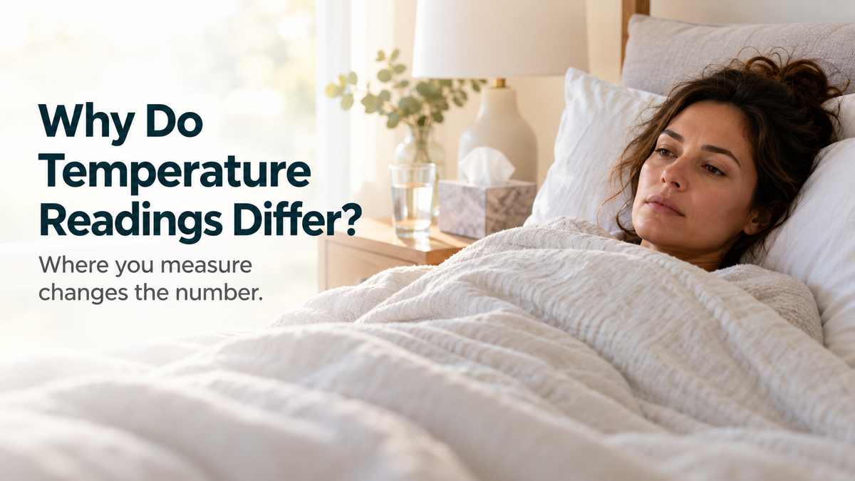 Why Temperature Readings Differ by Body Site