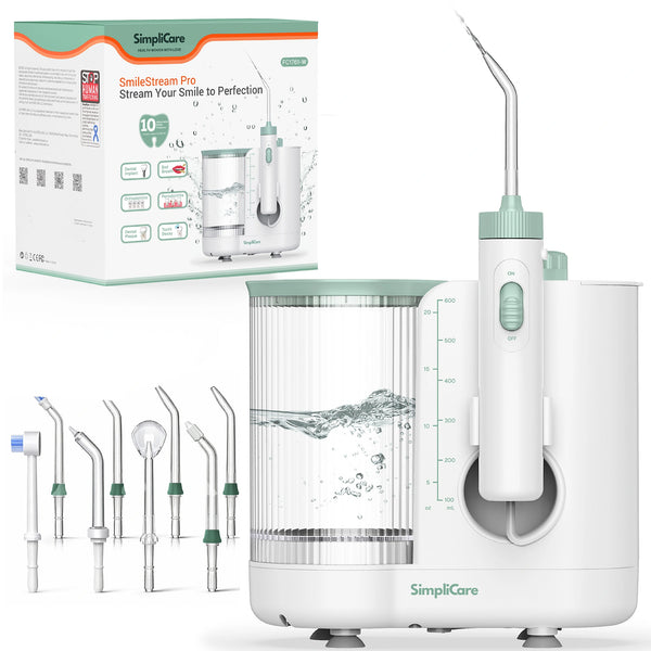 Pro Countertop Smart Water Flosser – 10-Level Oral Irrigator